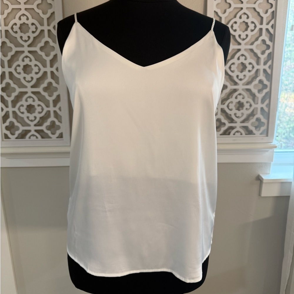 White Satin Camisole
